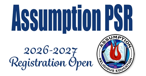 Assumption 2026-2027 PSR Registration Now Open!