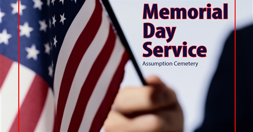 Assumption Hosts Memorial Day Service Monday