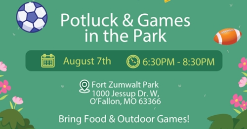 Young Adults Potluck at the Park 