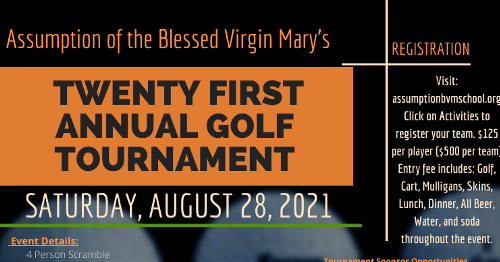 21st Annual Golf Tournament