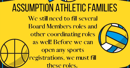 Assumption Athletic Families