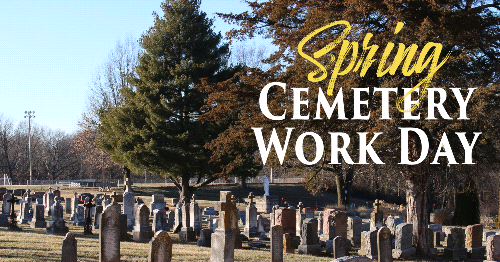 Cemetery Work Day, May 6